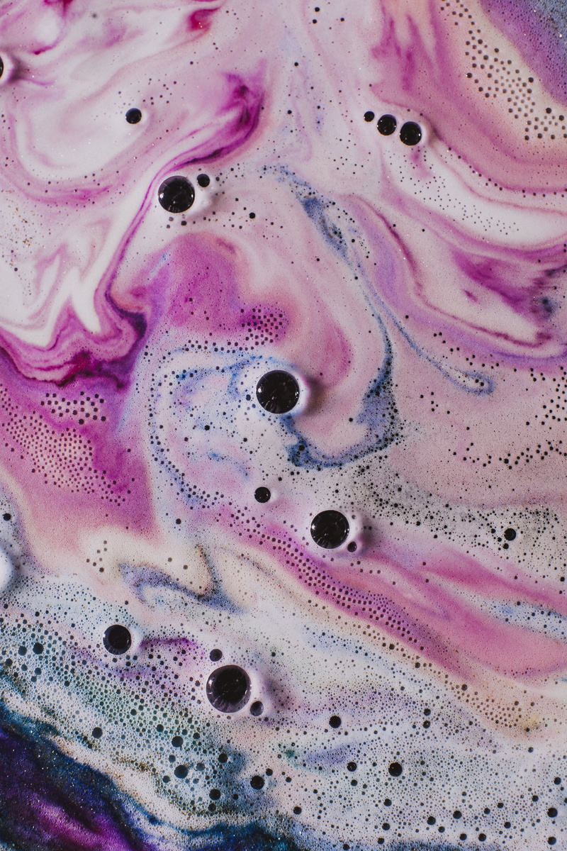 spotted, science, close-up, microscope, backgrounds, 5K, multi Colored, water, cell, wet, liquid, natural pattern, ink, creativity, macro, magnification