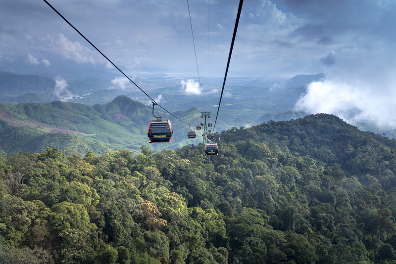 forest, high angle shot, growth, landscape, non-urban scene, adventure, no people, daylight, transportation system, clouds, mode of transportation, nature