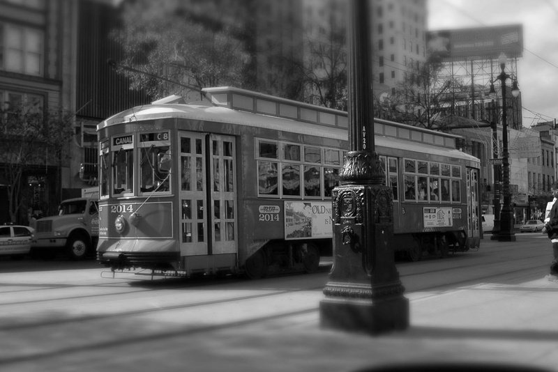tram, street, city, sign, selective focus, city street, cable car, motor vehicle, day, car, communication, no people, vehicle, nature, transportation, 1080P