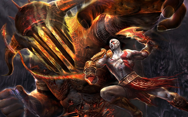 Video Games, 1080P, x, art, god, kratos, games, video, Hades, war, hd