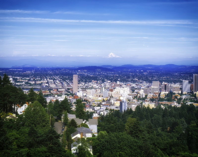 1080P, landscape, back, portland, crowd, building, urban Scene, Portland, townscape, architecture And Buildings, travel Locations, scenics, day, city