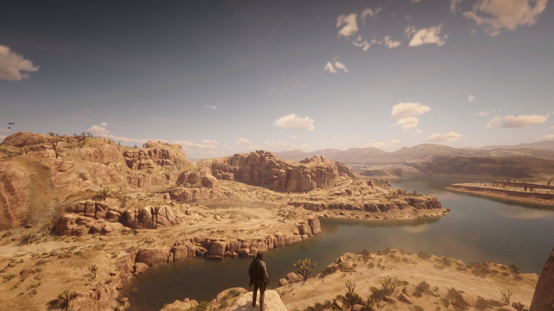 video game art, western, Red Dead Redemption 2, 1080P