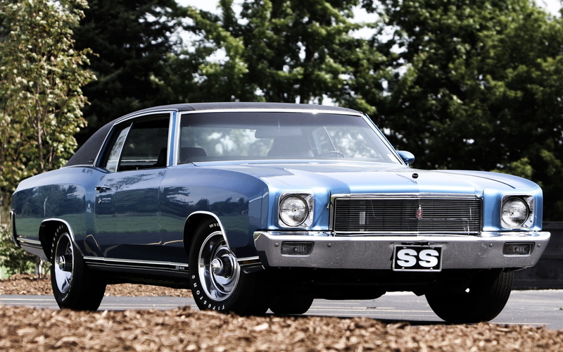 muscle, 1080P, 1971, classic, chevrolet, cars, monte, carlo