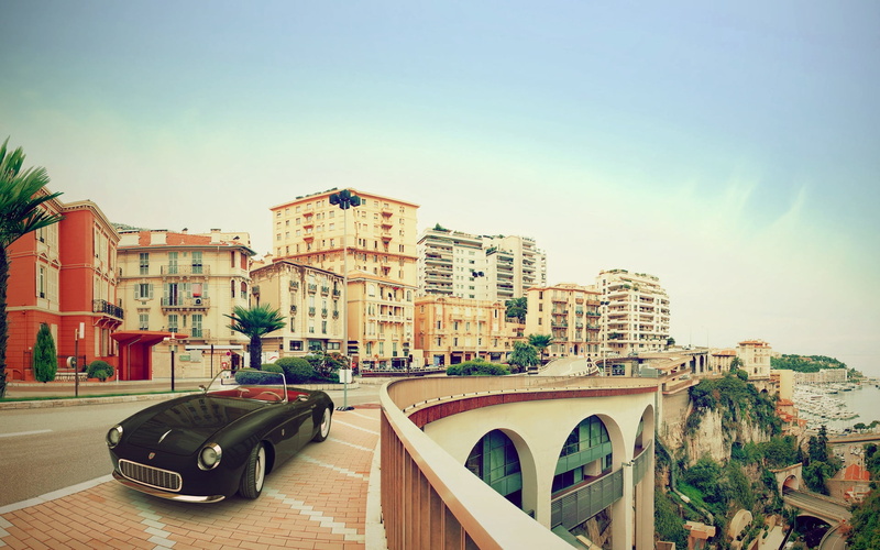 house, car, journey, built Structure, mode of Transport, building Exterior, 1972, europe, bridge - Man Made Structure, cityscape, urban Skyline, history