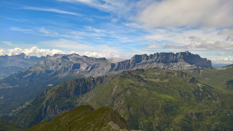 tranquility, 2K, sky, idyllic, day, mountain ridge, france, non-urban scene, rock, le brévent, mountain peak, scenics - nature, environment, switzerland