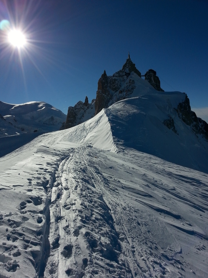 environment, scenics - nature, tranquility, day, mountain range, lens flare, bright, snowy, alps, sunlight, 2K, clear sky, aiguille du midi, white color