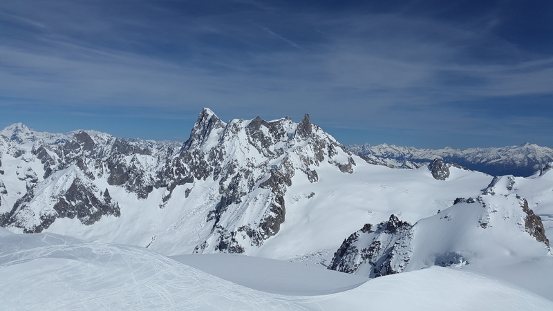 coniferous tree, france, mountain, wintry, scenics, nature, mont blanc group, day, summit, beauty in nature, grand jorasses, landscape, scenics - nature