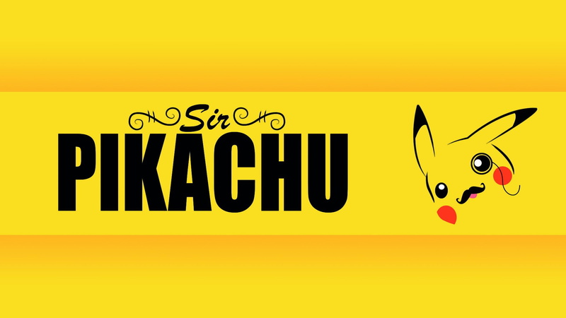 pokemon, pikachu, cartoon/comic, hd, yellow, 1080P, classy, sir