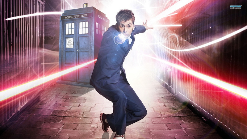 lens flare, city, looking, night, Doctor Who, full length, David Tennant, illuminated, architecture, Tenth Doctor, 1080P, men, adult, The Doctor, motion