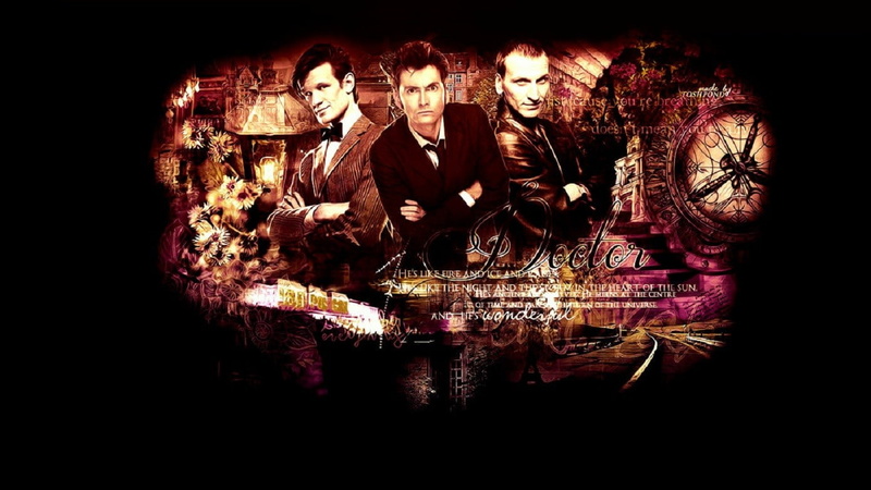 720P, group of people, adult, people, The Doctor, men, real people, performance, Eleventh Doctor, togetherness, representation, Matt Smith, digital composite