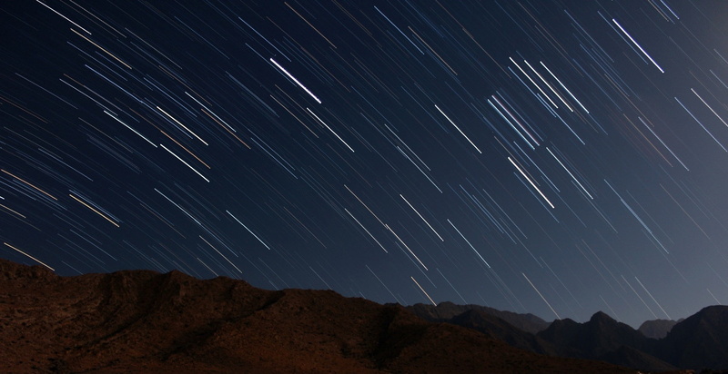 shooting stars, mountains, 1080P, night, landscape