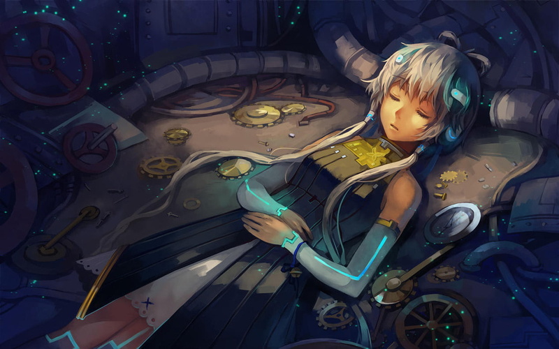 Luo Tianyi, real people, females, art and craft, boys, men, girls, leisure activity, child, childhood, innocence, 720P, one person, creativity, anime girls