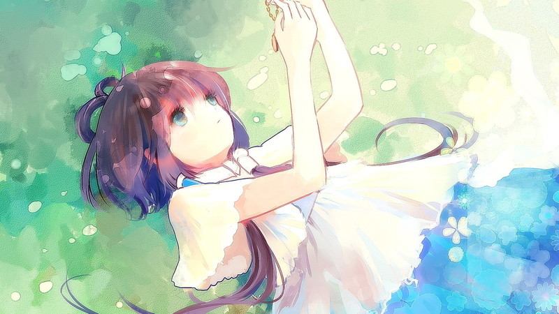 anime girls, 1080P, anime, Vocaloid, Luo Tianyi