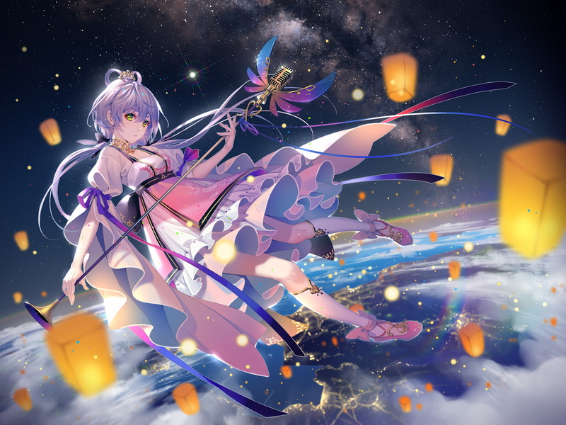 Anime, 1080P, Vocaloid, Luo Tianyi