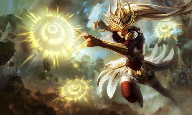 Syndra, fantasy art, PC gaming, fantasy girl, League of Legends, 1080P