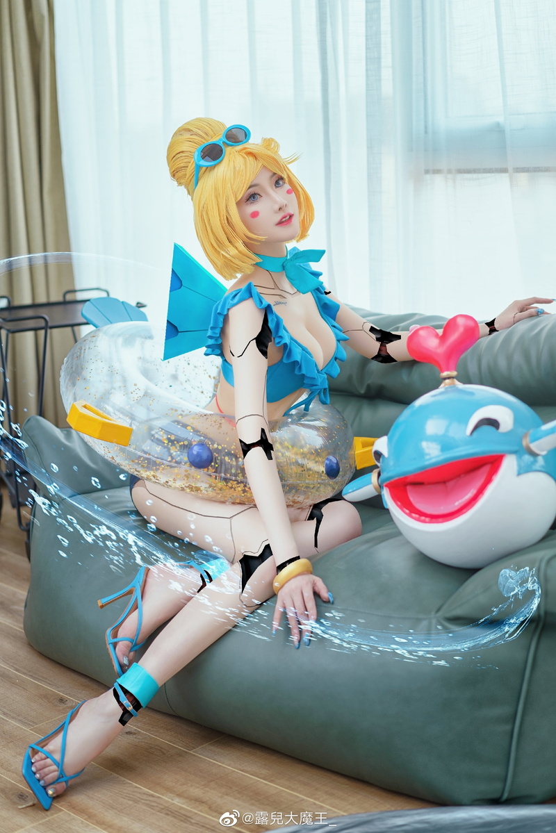 cosplay, Syndra (League of Legends), women, pool party, League of Legends, 2K