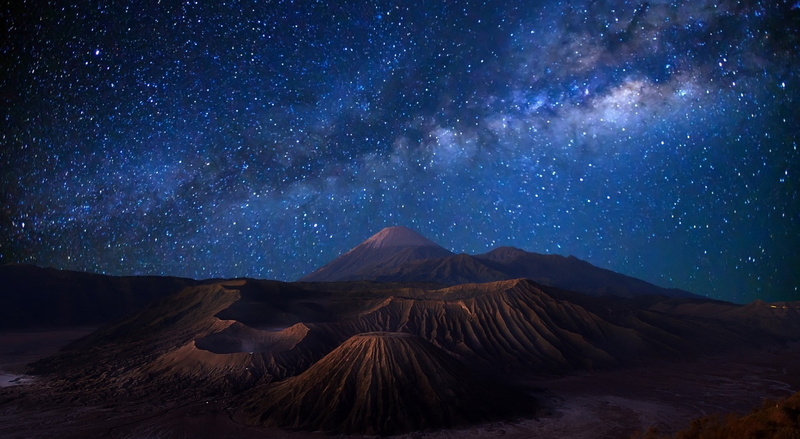 landspaces, geology, space, no people, land, bromo, mountain, Indonesia, beauty in nature, volcanic crater, blue, mount, sky, Landscape, nature, environment