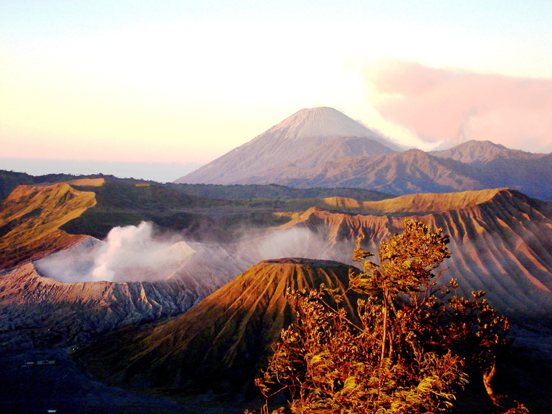 travel destinations, volcanic crater, mountain range, cloud - sky, no people, geology, mount of bromo, landscape, mountain peak, east java, environment