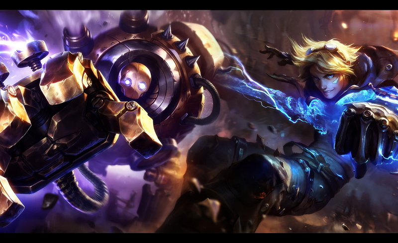 Ezreal (League Of Legends), League Of Legends, Video Game, 720P, Blitzcrank (League Of Legends)