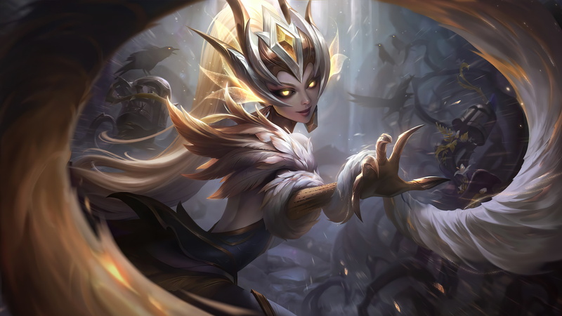 The Prestige, Riot Games, plants, 4K, Zyra, dark, League of Legends