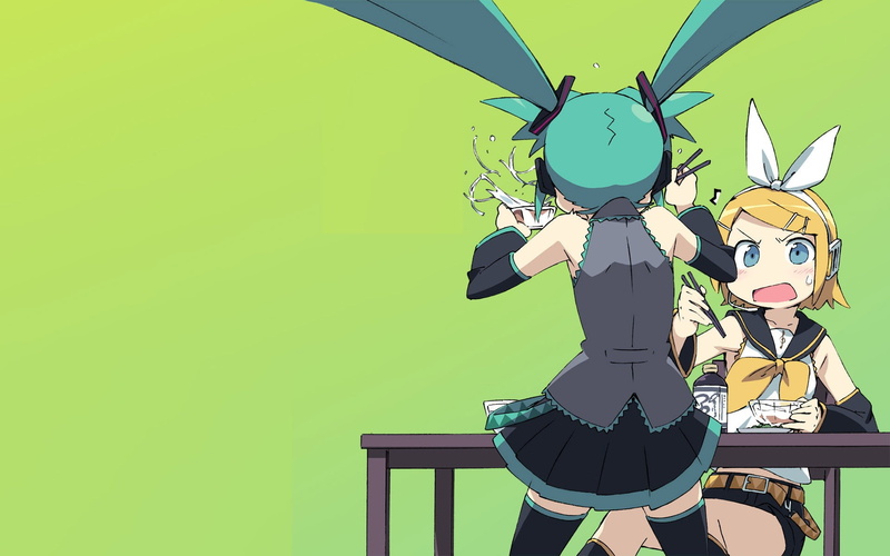 day, smiling, men, happiness, front view, two people, miku, real people, emotion, 1080P, indoors, people, chair, rin, Kagamine Rin, hatsune, sitting, child