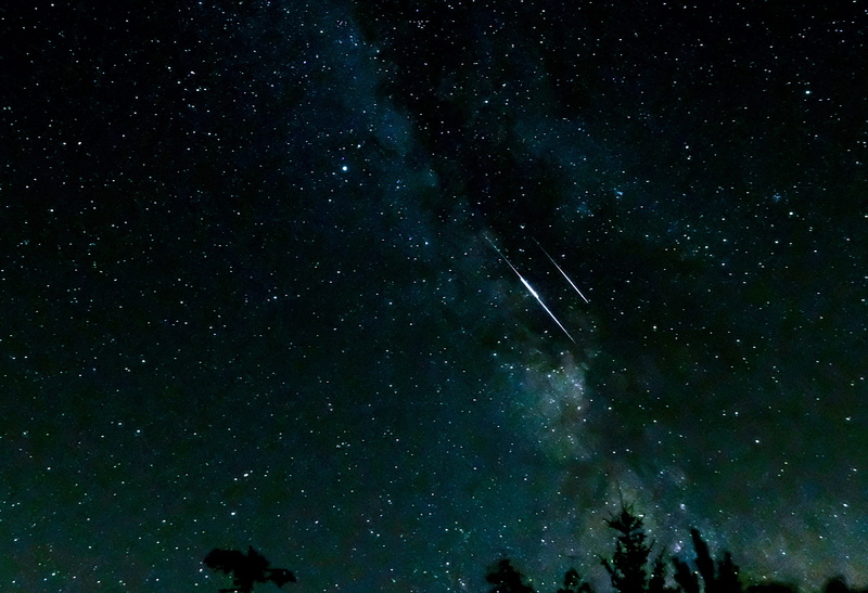 beauty in nature, perseids, space and astronomy, 2K, long exposure, infinity, low angle view, star field, tranquil scene, space, star - space, idyllic