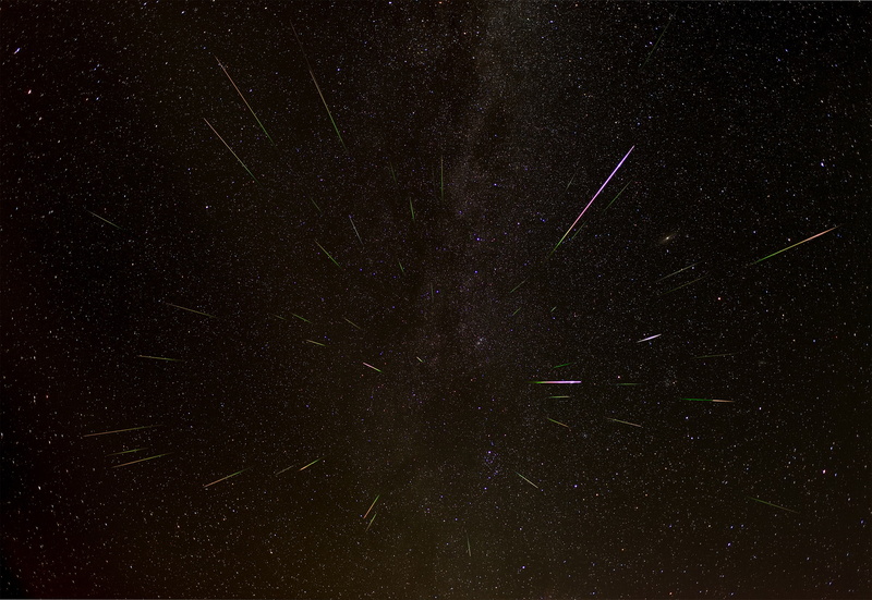 stars, astronomy, tranquility, star - space, snowing, night, space, long exposure, the Perseids, scenics - nature, no people, galaxy, nature, 2K, sky