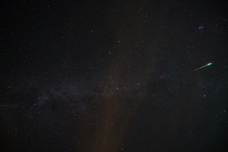 beauty in nature, space and astronomy, meteorite, star field, constellation, backgrounds, shooting star, no people, andromeda, full frame, andromeda galaxy