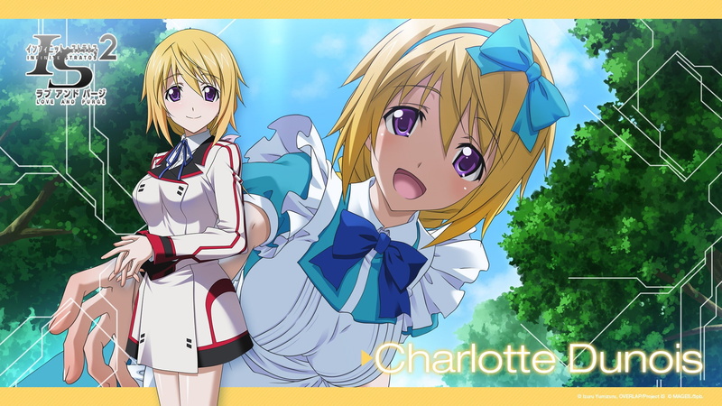 hairstyle, representation, maid outfit, school uniform, people, Infinite Stratos, Dunois Charlotte, creativity, lifestyles, women, tree, communication