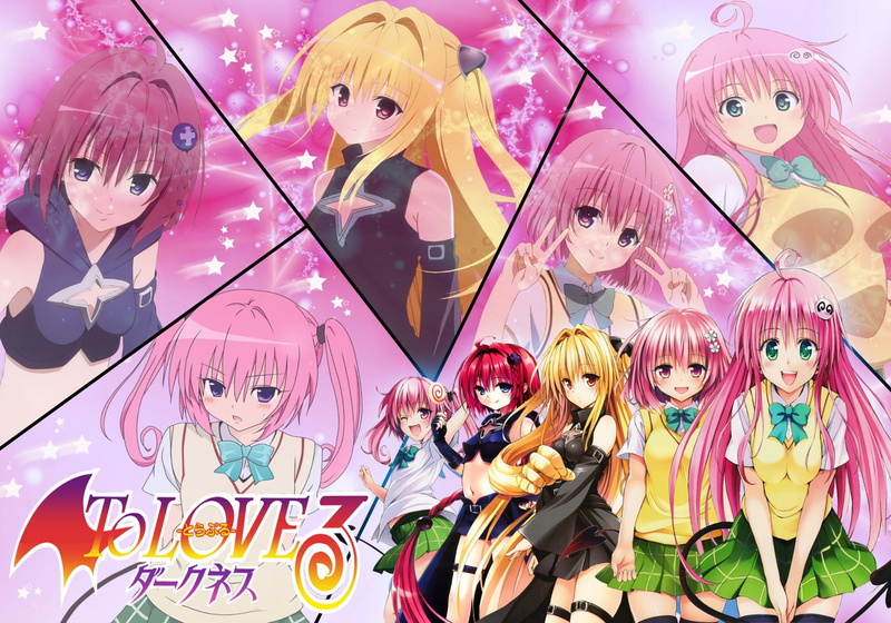 Nana Aster Deviluke, To Love-Ru, Anime, Mea Kurosaki, Golden Darkness, Momo Velia Deviluke, Lala Satalin Deviluke, 1080P