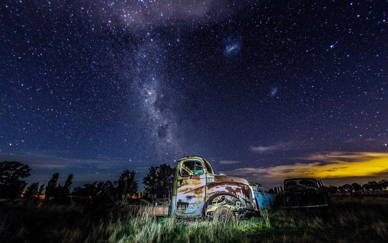 night, stargazing, 1080P, sky