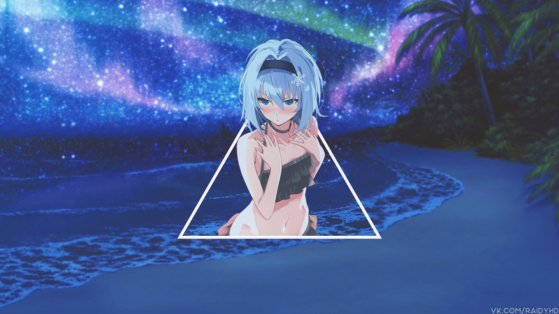 one person, trip, 4K, clothing, anime girls, beauty in nature, Sora Ginko, real people, nature, vacations, holiday, water, emotion, digital composite