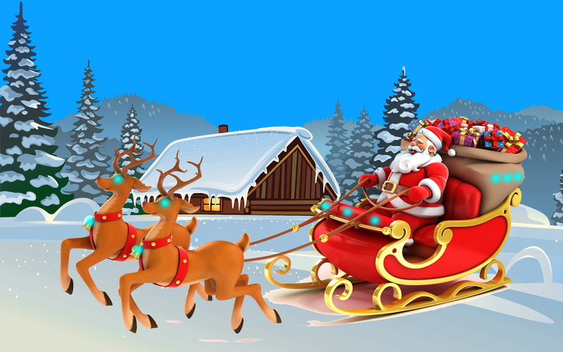 computers, christmas, 4K, laptop, santa, mobile, hd, new, year, ultra, happy, claus, lapland, card, tablet, desktop, k, phones