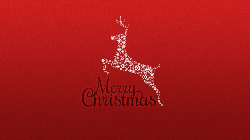 2K, card, christmas, background, red, celebration, vacation, merry