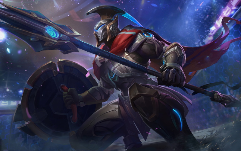 league of Legends, lol, Pantheon, 5K, FULL METAL PANTHEON