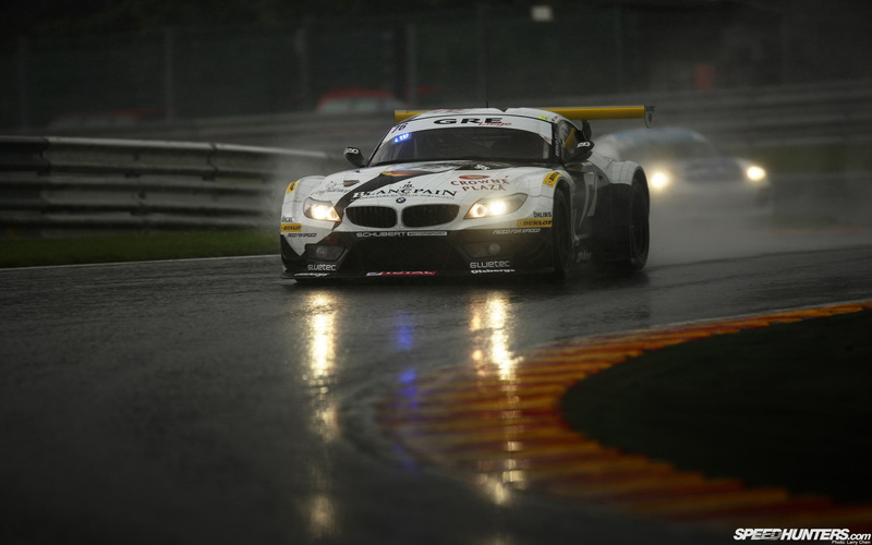 hd, 1080P, rain, race, cars, bmw, z4, z, track