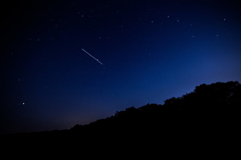 dark, evening, 5K, hd, 4k, shooting star, 5k, stars, sky, nature