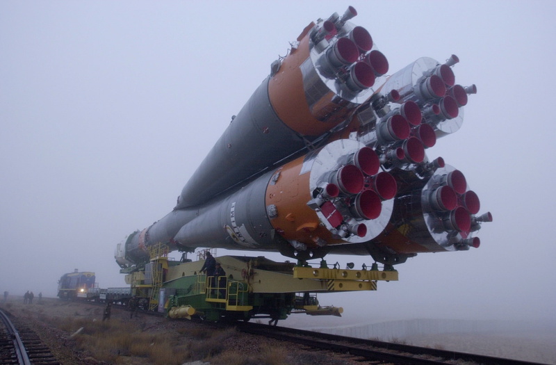 rocket, 1080P, train, vehicle, Soyuz, transport
