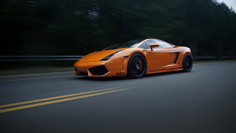 street, city, road marking, blurred motion, on the move, yellow, outdoors, road, Lamborghini Gallardo, road trip, Gallardo, luxury, sports car, motor vehicle