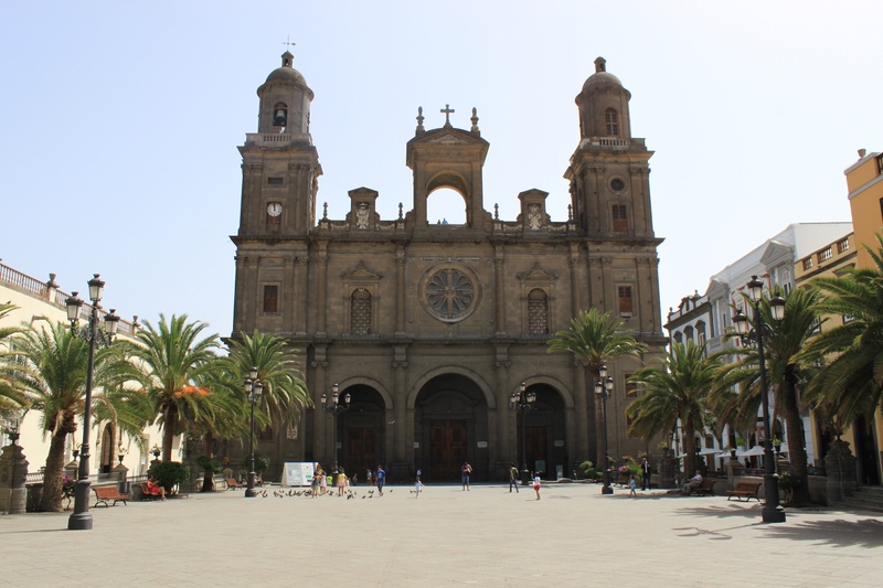 spain, high, historic, belief, europe, built structure, building exterior, spanish, gran canaria, architecture, sky, outdoors, place of worship, church