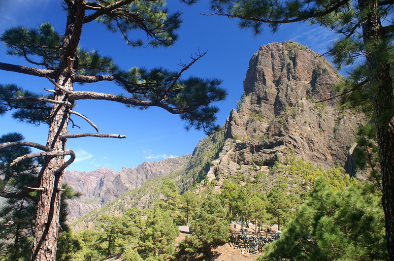 rock formation, land, mountain range, solid, idyllic, beauty in nature, growth, scenics, day, rock - object, La Palma, canary islands, mountain, eroded