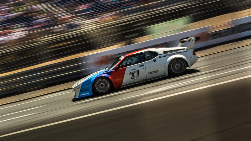 Procar, motion blur, bmw m1, 2K, race cars