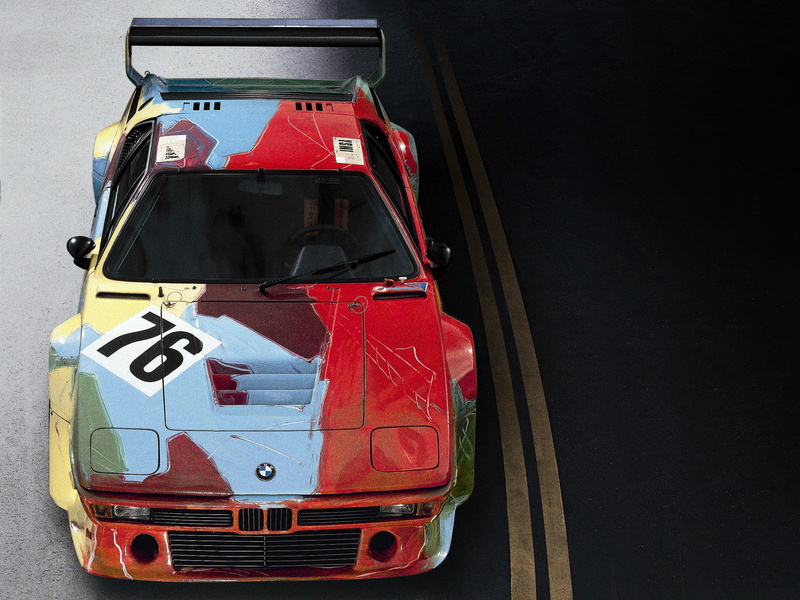 group, 1080P, classic, car, bmw-m1, warhol, 1979, art, rennversion, race, andy