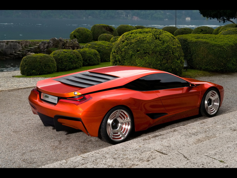 cars, m, 1080P, bmw, homage, red, concept