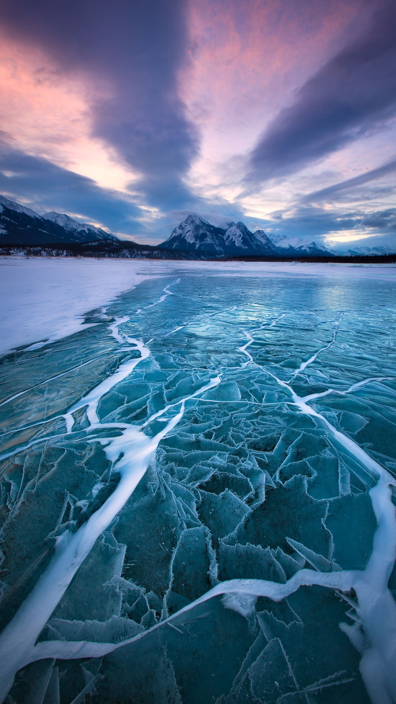 sky, frozen, nature, lagoon, water, scenics - nature, ice, cloud - sky, 2K, lake, environment, beauty in nature, cold temperature, frozen water, winter