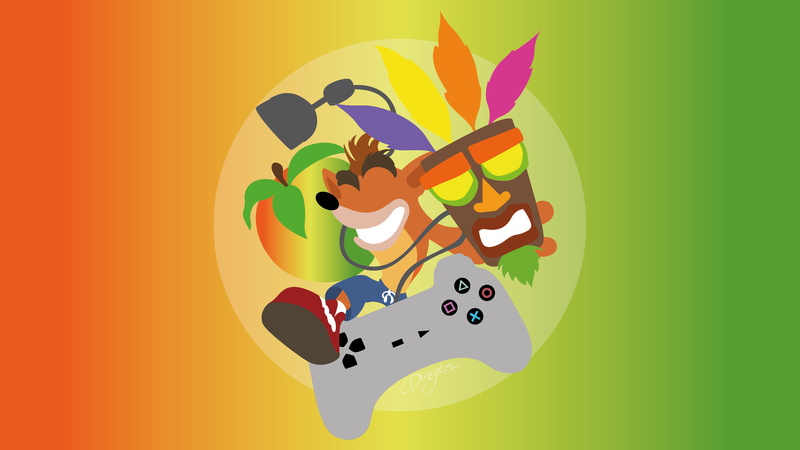 4K, Crash Bandicoot, Aku Aku (Crash Bandicoot), Crash Bandicoot (Character), Video Game