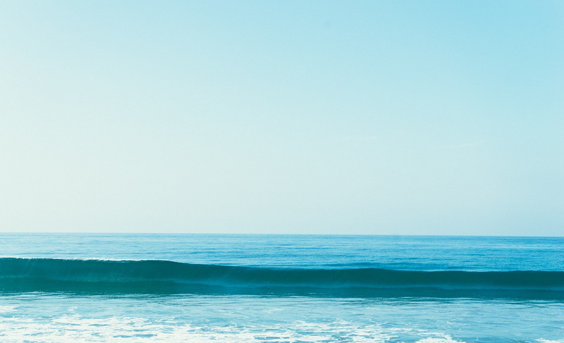 1080P, sea, nature, clear sky, cyan, horizon, water, waves