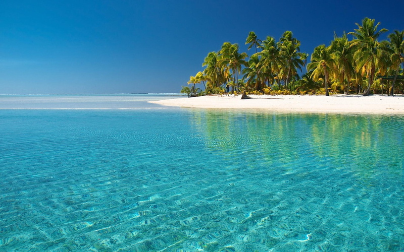 clear, 1080P, nature, beach, crystal
