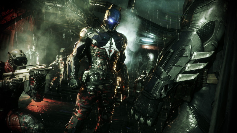 4K, aggression, reflection, government, protection, two people, Batman, Batman: Arkham Knight, headwear, army, military, mask, people, army helmet