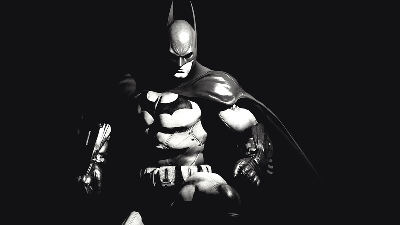 sculpture, dc, studio shot, Batman, creativity, monochrome, human skeleton, human representation, 1080P, dark, representation, craft, Batman: Arkham City